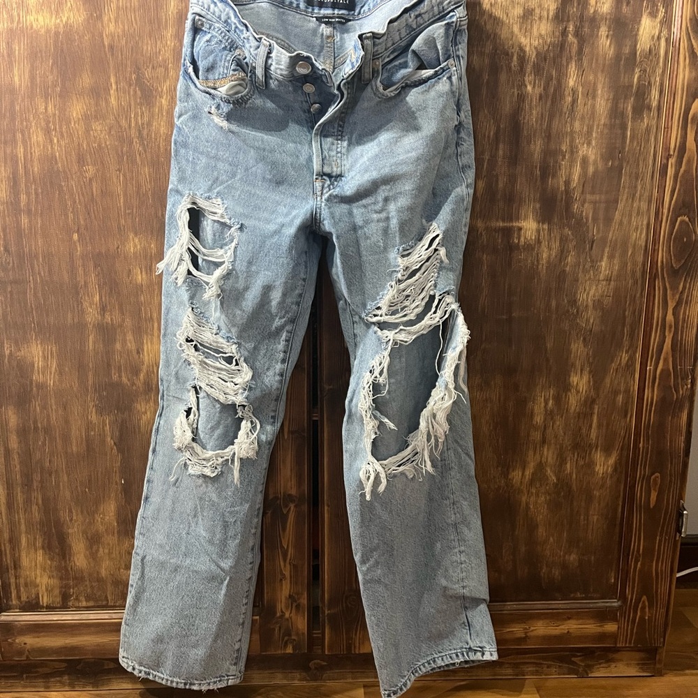 Aeropostale Light Blue Skater Jeans
